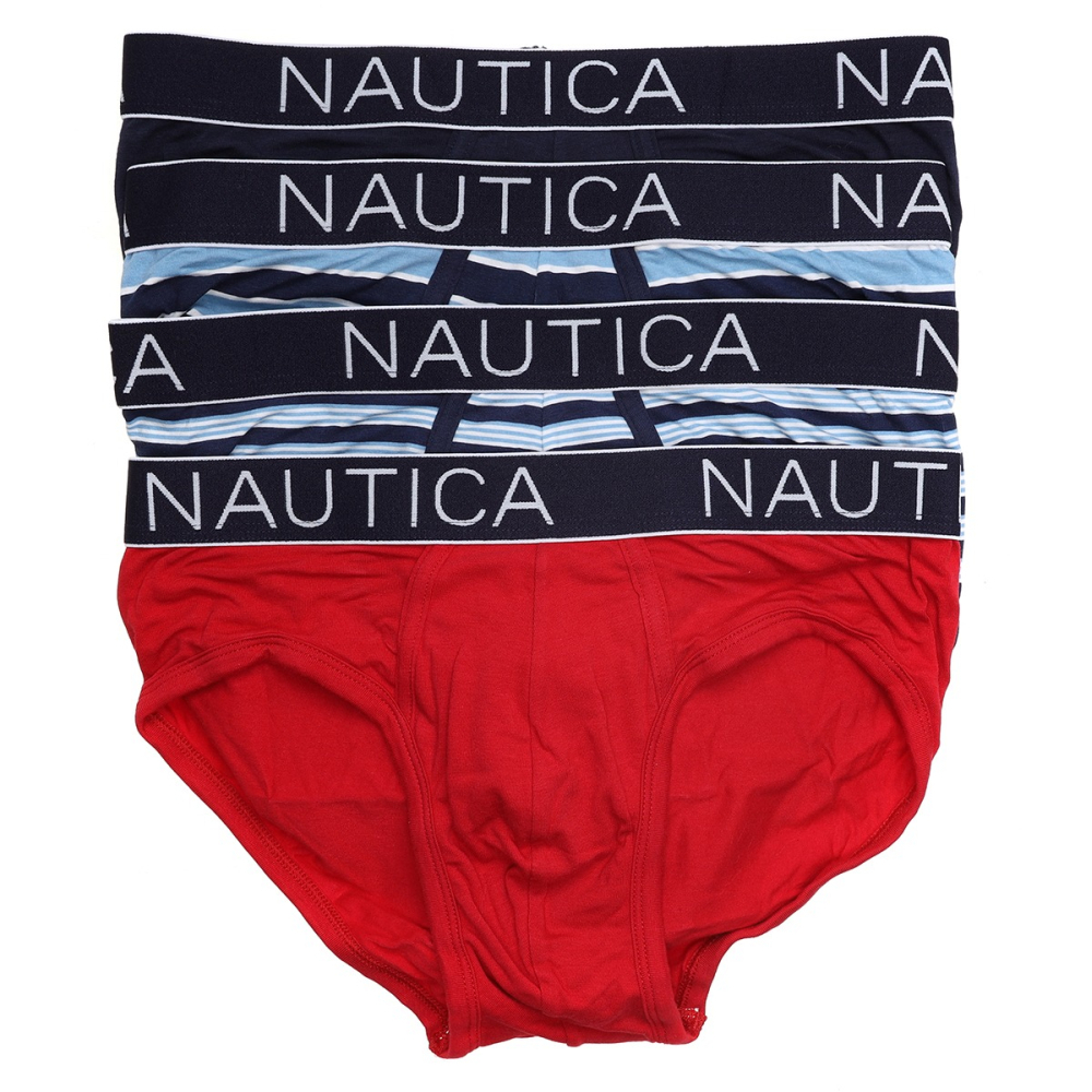 Nautica Men's Classic Cotton Stretch Multipack Briefs - Shopping