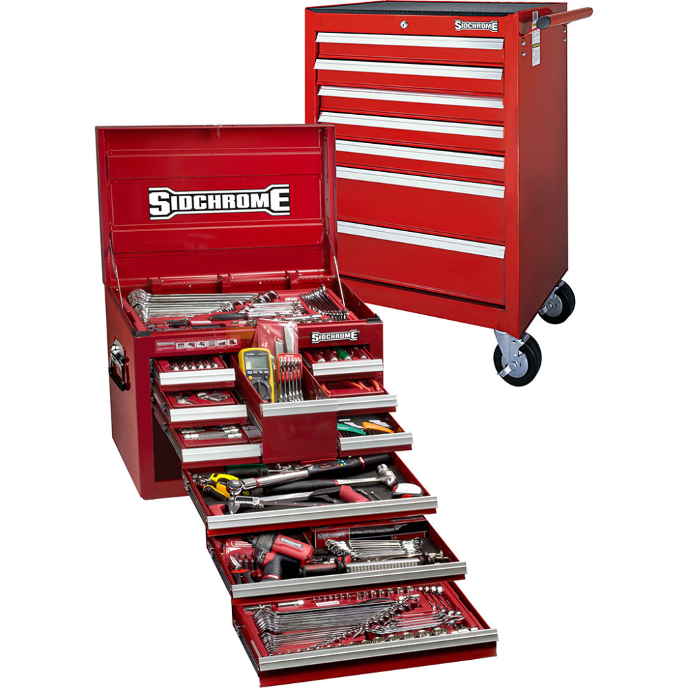 SIDCHROME 317pc METRIC/AF Tool Kit - need1.com.au