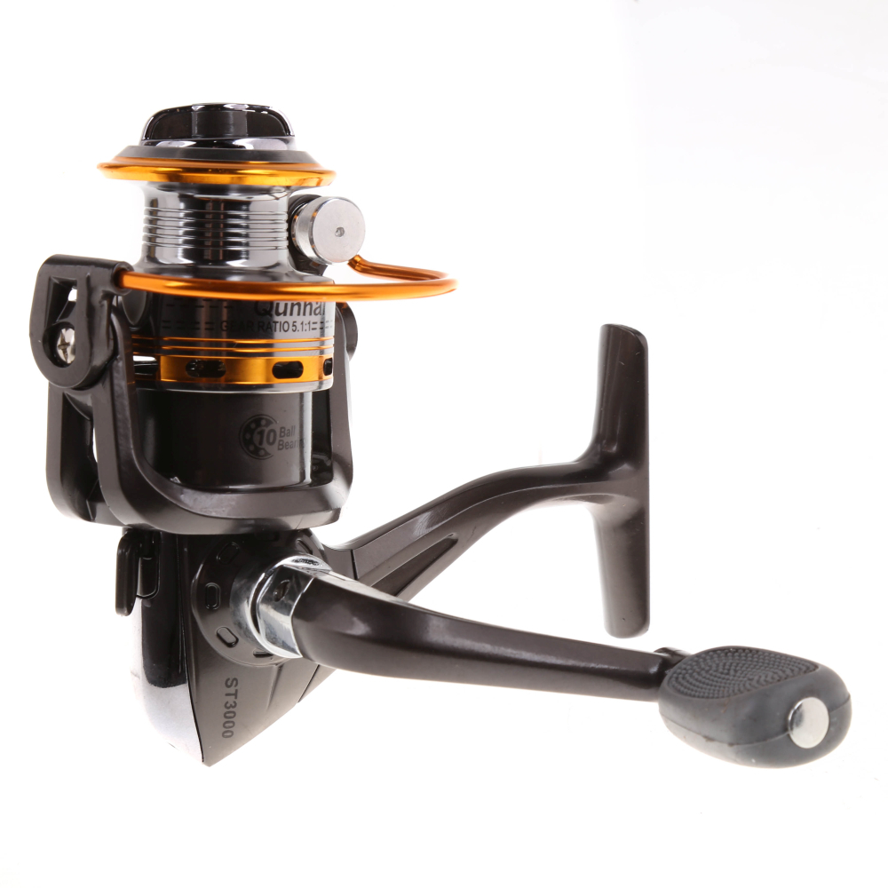 Spinning Fishing Reel - 10 Ball Bearings - 5.1:1 Gear Ratio - Titan ...