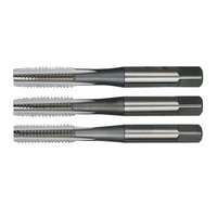 3pcs M14 x 1mm Metric Fine High Speed Steel Hand Tap Set