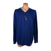 Men's Knit V-Neck Sweater