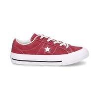 Kids One Star Red & White Sneakers 