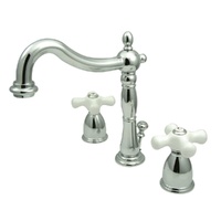 Heritage Widespread Lavatory Faucet with 8-Inch Adjustable Center