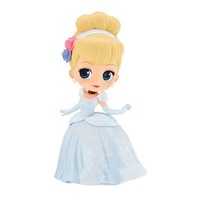 Q Posket Disney Characters Flower Style - Cinderella-(Ver.B)