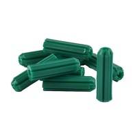 500pc Green Wall Plug – 7 x 25mm