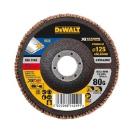 5pk Ceramic Flap Disc 125mm x 80G