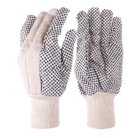 36 x Pair of Polka Dot Cotton Gloves