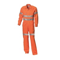Hi-Vis Drill Overall with Reflective Tape