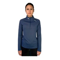 Women's Half Zip Tech Long Sleeves Polo Shirt