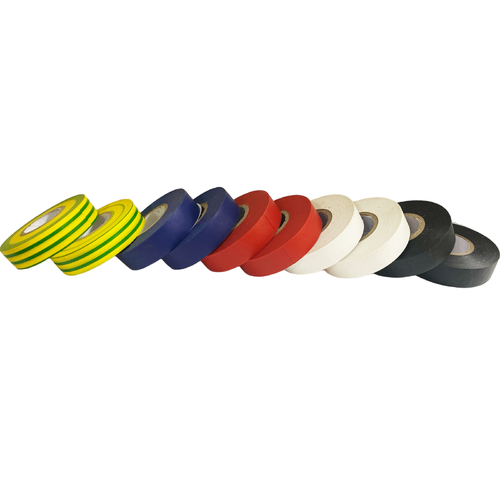 10 Pack PVC Electrical Insulation Tape -18M x 19mm