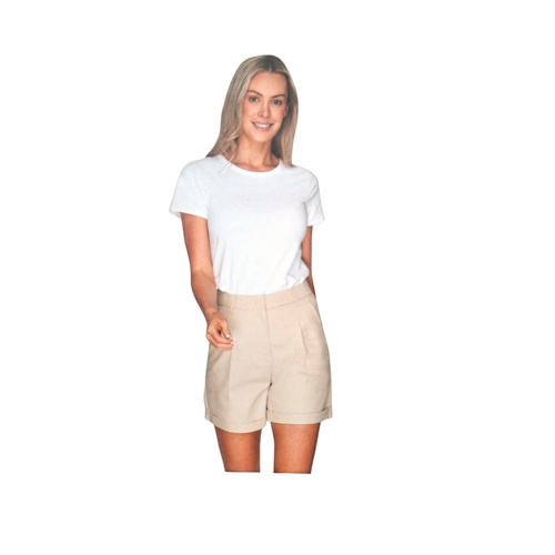 Women's Tailor Pleated Shorts