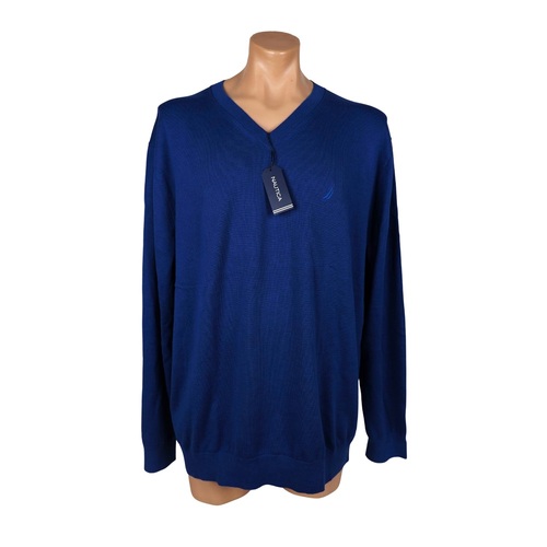 Men's Knit V-Neck Sweater