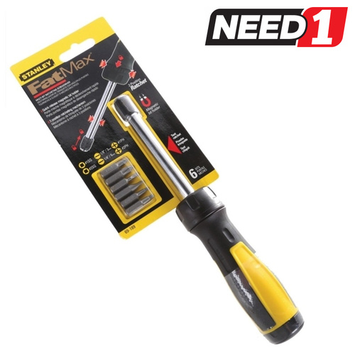 Multi-Bit Ratcheting Screwdriver