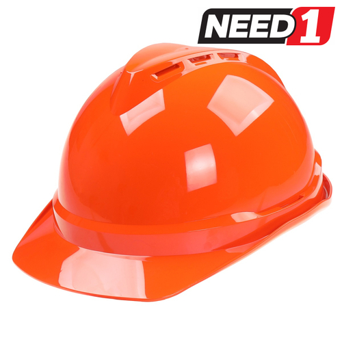 V-Gard 500 Hard Safety Hat - Orange