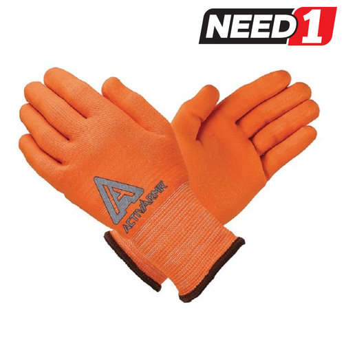 Activarmr Hi-Vis CUT 3 Protective Safety Gloves