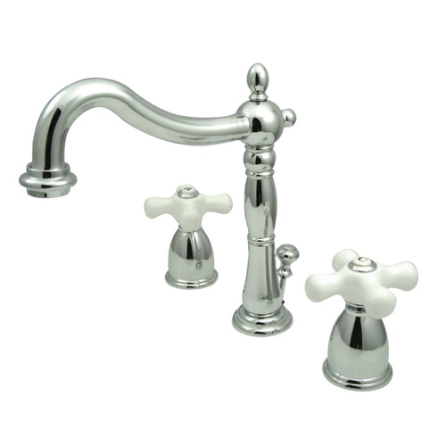 Heritage Widespread Lavatory Faucet with 8-Inch Adjustable Center