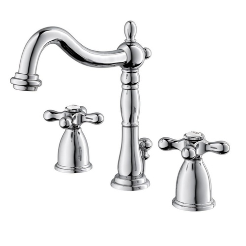 Heritage Widespread Lavatory Faucet with 8-Inch Adjustable Center