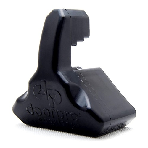 Door Stop with Swivel Belt Clip and Hinged Base