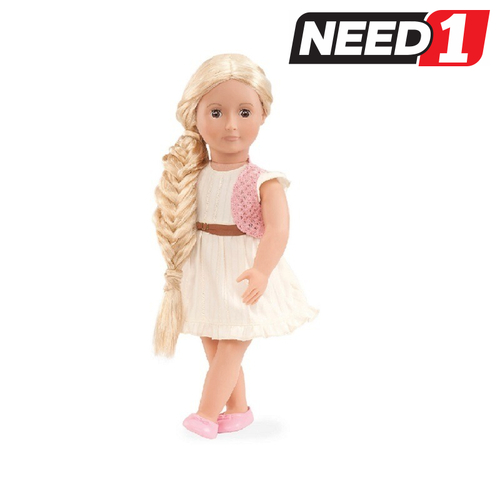 Phoebe: The Hair Grow Doll With Pink Vest