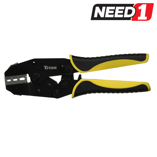 Ratcheting Heat Shrink Terminal Crimper