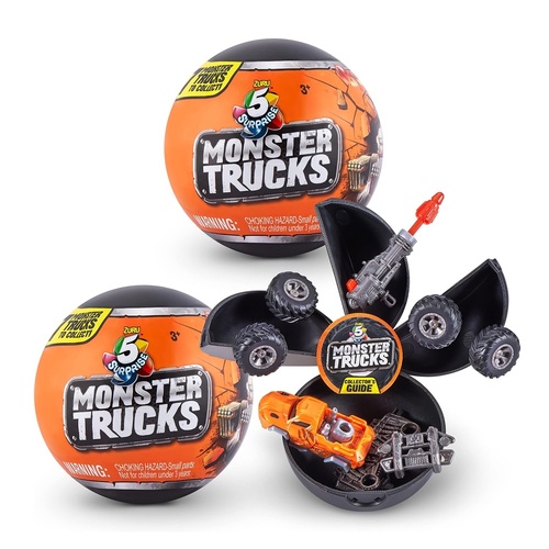 2 x ZURU 77142 Monster Truck Capsule Collectible