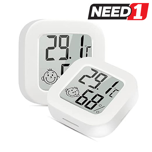 Digital Thermometer With Humidity And Comfort Display