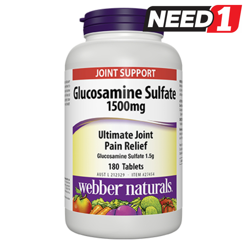 Glucosamine Sulfate 1500mg 180 Tablets