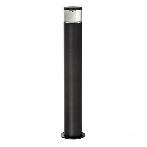 450mm Aluminium Round Bollard Light with Perspex Reflector