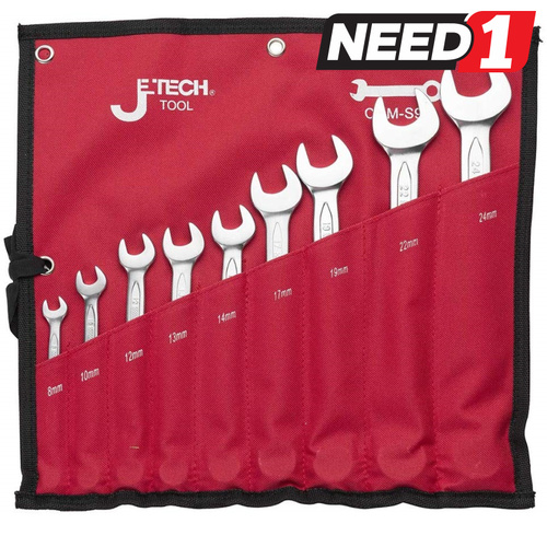 9pc Combination Wrench Set