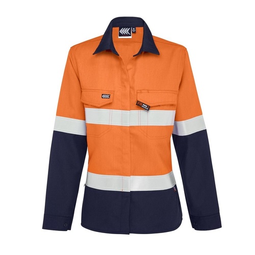 Women's Hi-Vis Flame Resistant Button-Up Shirt