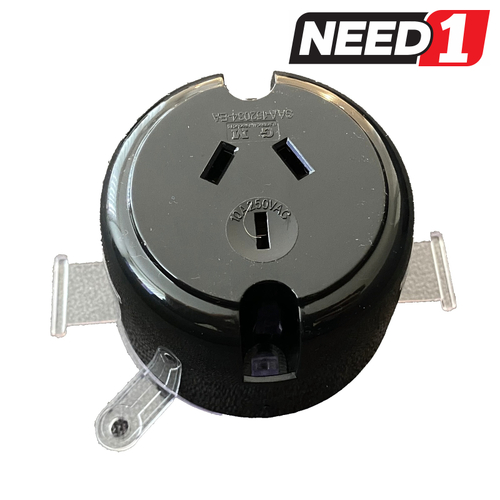 Surface Socket Single Plug Base 10A Electrical Outlet