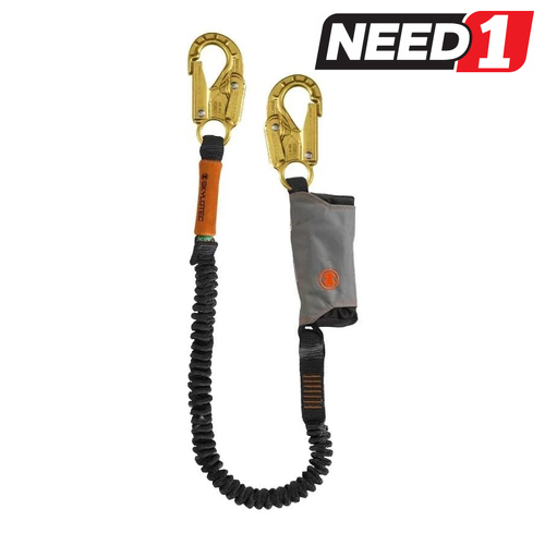 Elasticated Shock Absorbing Safety Lanyard