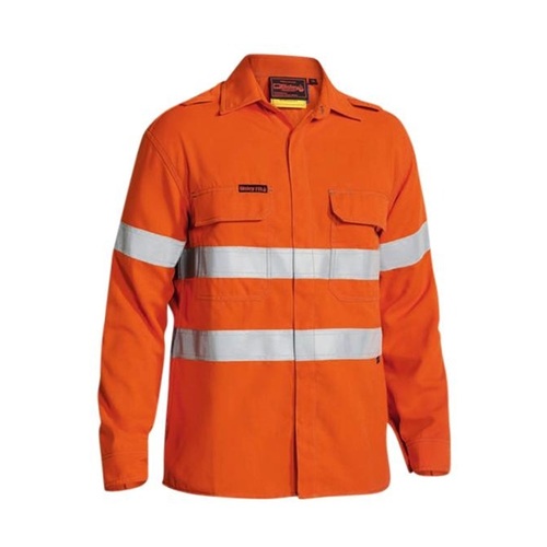 Men's Hi-Vis FR Lightweight Non-Vented Long Sleeve Shirt