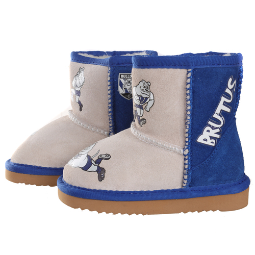 Kids NRL Ugg Boots, Canterbury Bulldogs