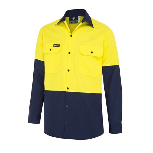 Men's Hi-Vis Ripstop Button-Up Shirt