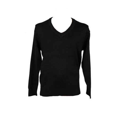 Men's Classic Knitted V-Neck Jumper