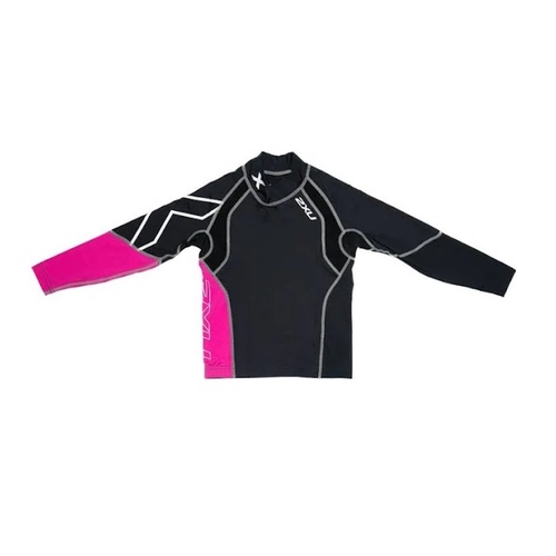 Youth Long Sleeve High Performance Power Top with Reflective Tape