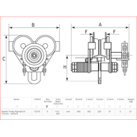 RIG-MATE Geared Girder Trolley image